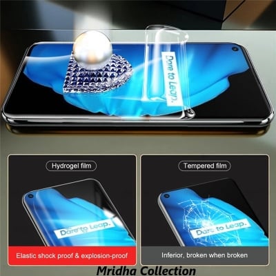 Picture of 3in1 Protector Combo Pack for Realme 10 Pro+ 5G / Realme 10 Pro Plus 5G (Front Hydrogel Screen Protector Poly+Back Hydrogel Poly Protector+9h Camera Lens Protector)