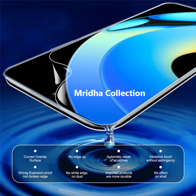 Picture of 2in1 Protector Combo Pack for Realme 10 Pro+ 5G / Realme 10 Pro Plus 5G (Front Hydrogel Screen Protector Poly+Camera Lens Protector)