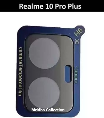 Picture of Realme 10 Pro+ 5G / Realme 10 Pro Plus 5G  Back 9H Full Camera Lens Protector Rear 9H 3D Camera Lens Protector,Upgraded HD,Clear Scratch Resistant [With Photo Friendly Flash Cut]