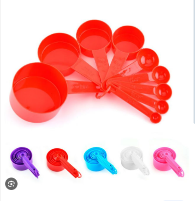 Picture of High Quality Measerment Cup Set 9 piece set Multicolour -Multicolor