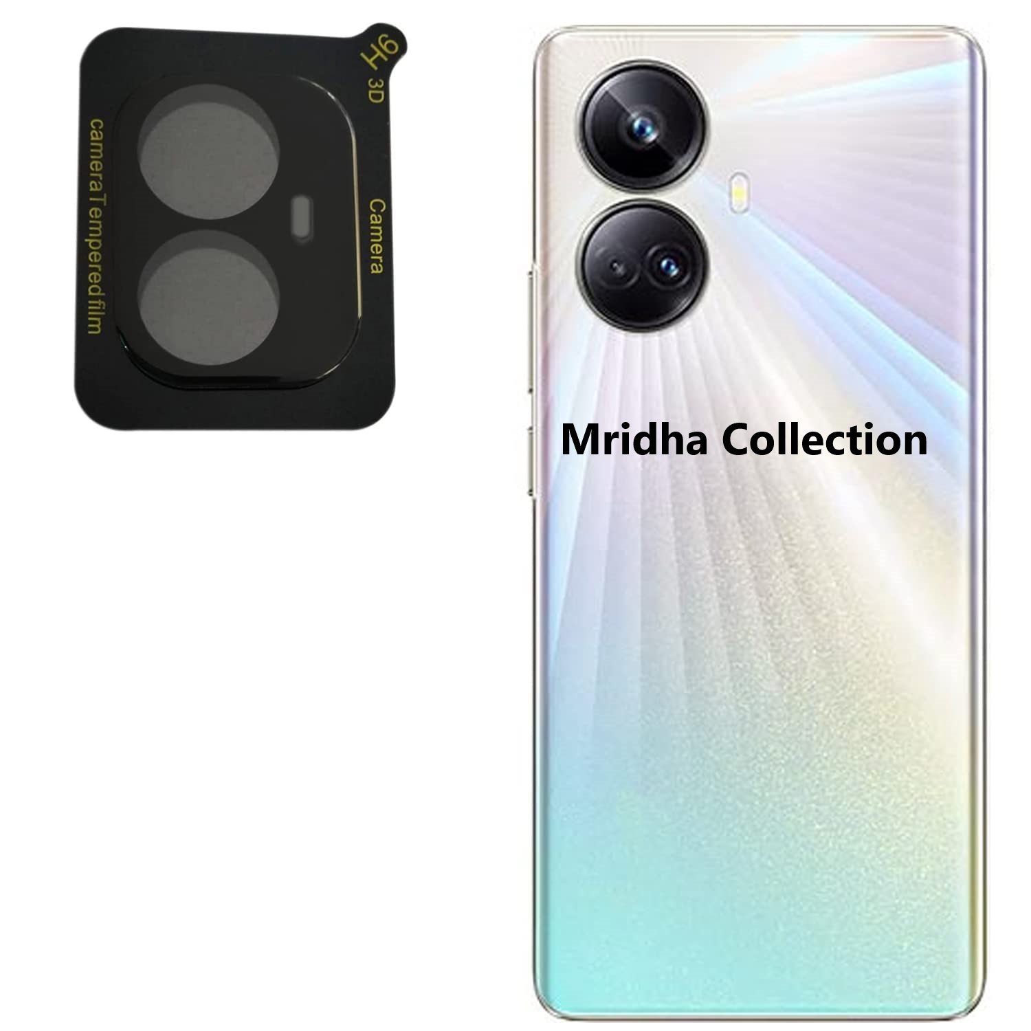 Picture of 2in1 Back Protector Combo Pack for Realme 10 Pro+ 5G / Realme 10 Pro Plus 5G (Back Hydrogel Poly Protector+9h Camera Lens Protector)