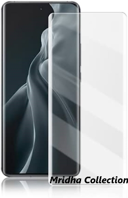 Picture of Realme 11 Pro 5G (A+ GRADE) Premium UV Tempered Glass Screen Protector Curved with Liquid Glue and UV Light -Transparent Clear