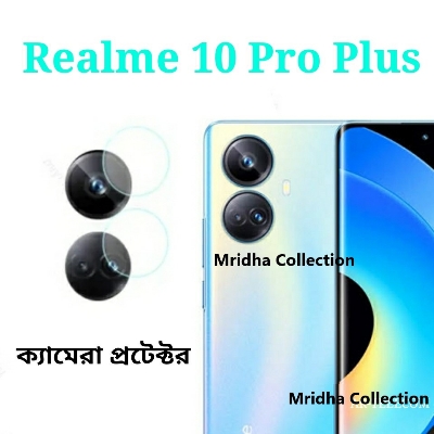 Picture of 2in1 Back Protector Combo Pack for Realme 10 Pro+ 5G / Realme 10 Pro Plus 5G (Back Hydrogel Poly Protector+Camera Lens Protector)