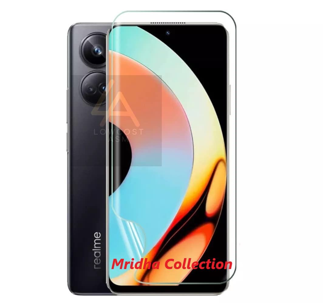 Picture of 2in1 Protector Combo Pack for Realme 10 Pro+ 5G / Realme 10 Pro Plus 5G (Front Hydrogel Screen Protector Poly+ 9h Camera Lens Protector)