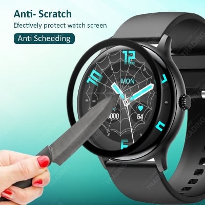 Picture of Colmi I10 Smart Watch Full Coverage Plastic Screen Protector (5 Psc Bundle)