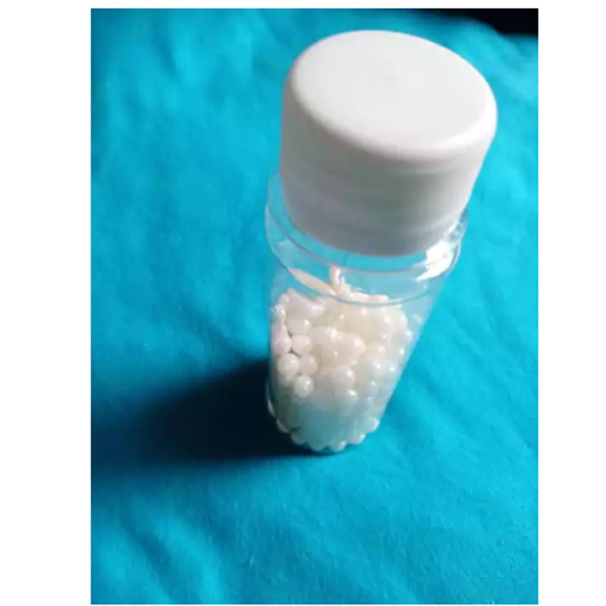 Picture of White Color Pearls / Sprinkle / Cake Decoration / Sugar Ball 25 gm