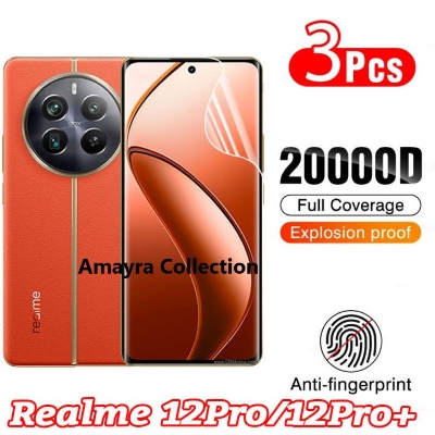 Picture of 2in1 Protector Combo Pack for Realme 12 Pro 5G (Front Hydrogel Protector Poly+Back Hydrogel Protector Poly)