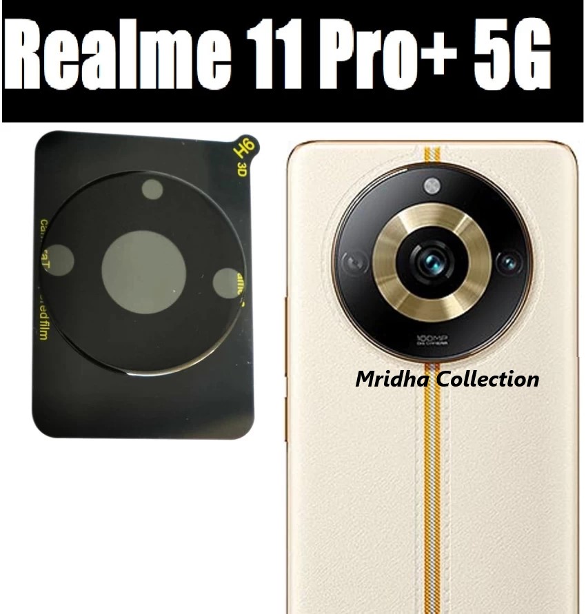 Picture of 2in1 Protector Combo Pack for Realme 11 Pro+ 5G / Realme 11 Pro Plus 5G (A+ GRADE) UV Glass Screen Protector+9h Camera Glass Protector