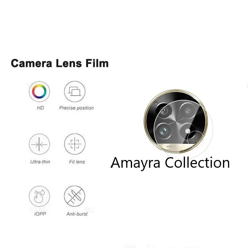 Picture of Realme 13 Pro 5G Back Camera Lens Screen Protector Rear Camera Lens Screen Protector,Upgraded HD,Clear Scratch Resistant(Nano Poly)