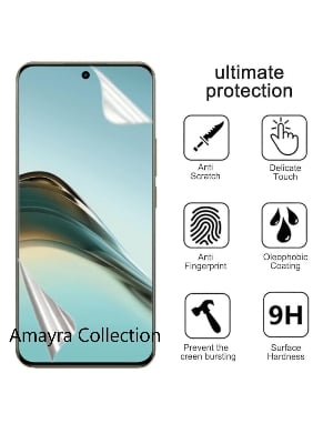 Picture of Realme 13 Pro 5G TPU Protective Film Hydrogel Front Poly Protector Screen Protector Anti-Shatter / High Definition (Front Poly)