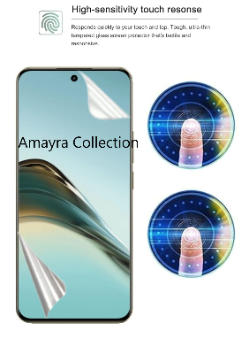 Picture of Realme 13 Pro 5G TPU Protective Film Hydrogel Front Poly Protector Screen Protector Anti-Shatter / High Definition (Front Poly)