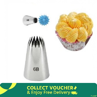 Picture of cake Decoration 6B nozzle - Silver