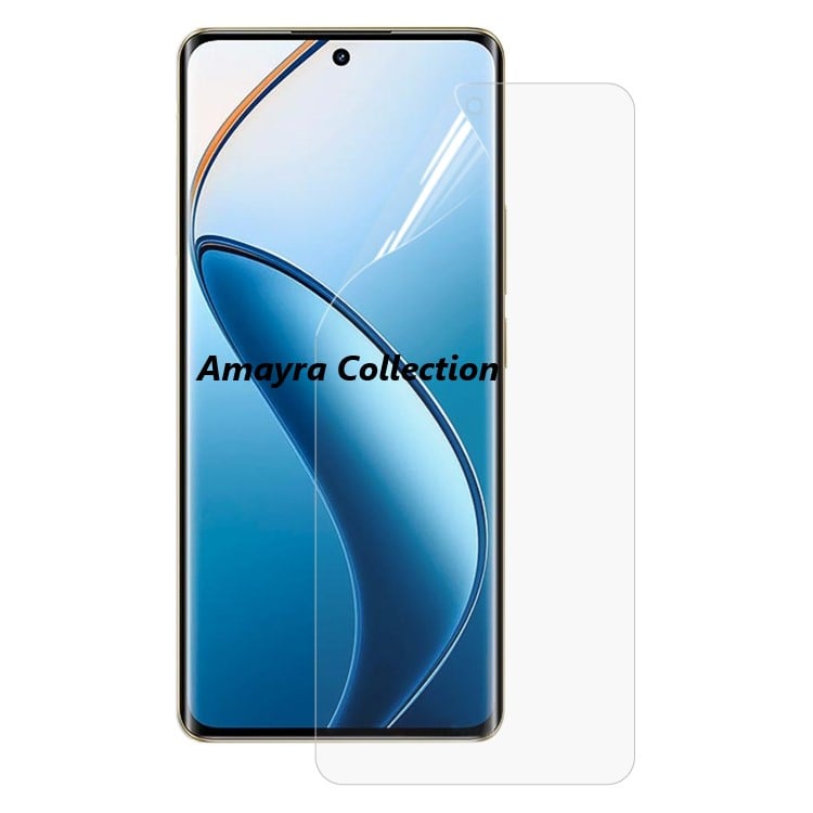Picture of 3in1 Protector Combo Pack for Realme 12 Pro 5G (Front Hydrogel Screen Protector Poly+Back Hydrogel Poly Protector+Camera Lens Protector)