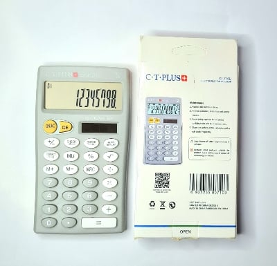 Picture of C-T-PLUS Student Size Calculator CT 710Li Grey