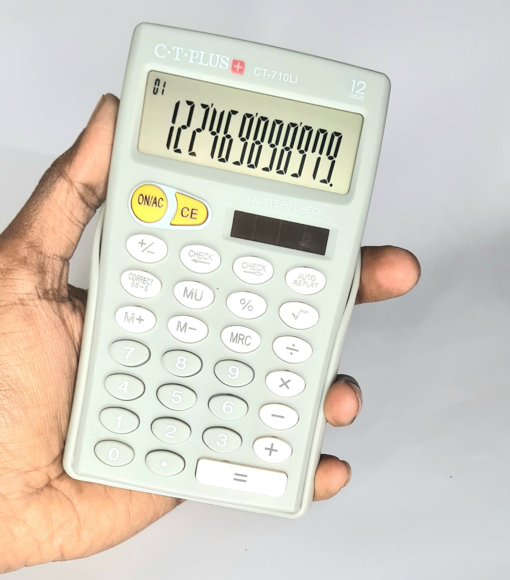 Picture of C-T-PLUS Student Size Calculator CT 710Li Grey