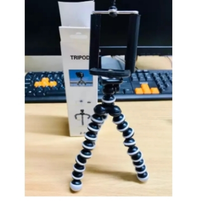 Picture of Gorilla Z-01 Octopus Tripod Stand with Phone Holder Clip Phone Camera Z01 -Black