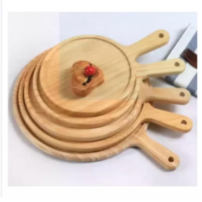 Picture of 10 Inch Wooden Pizza Platter -Off White