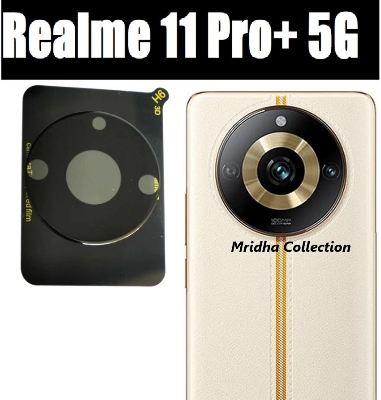Picture of Realme 11 Pro+ 5G / Realme 11 Pro Plus 5G Back 9H Full Camera Lens Protector Rear 9H 3D Camera Lens Protector,Upgraded HD,Clear Scratch Resistant [With Photo Friendly Flash Cut]