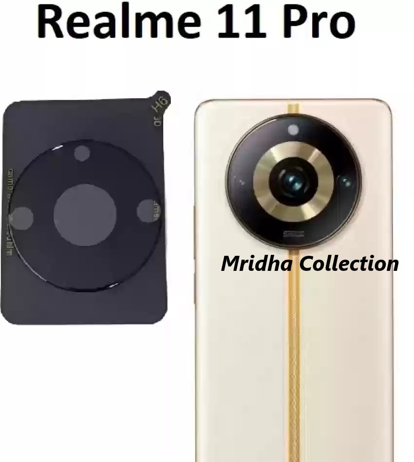 Picture of Realme 11 Pro+ 5G / Realme 11 Pro Plus 5G Back 9H Full Camera Lens Protector Rear 9H 3D Camera Lens Protector,Upgraded HD,Clear Scratch Resistant [With Photo Friendly Flash Cut]