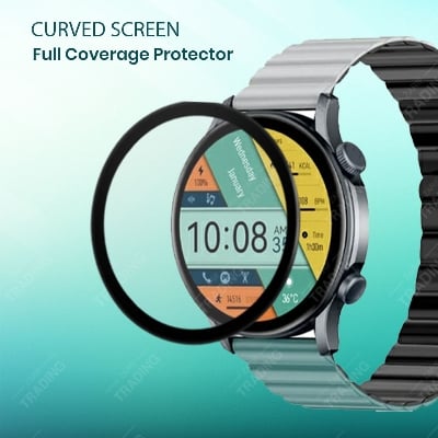 Picture of KIESLECT KR PRO LTD Smart Watch Full Coverage Plastic Screen Protector (1 Psc)