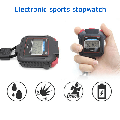 Picture of Stopwatch KK-5898 is an Electronic Stopwatch Suitable for the laboratories & Playgrounds of schools, colleges, universities & polytechnics to measure time intervals. Black