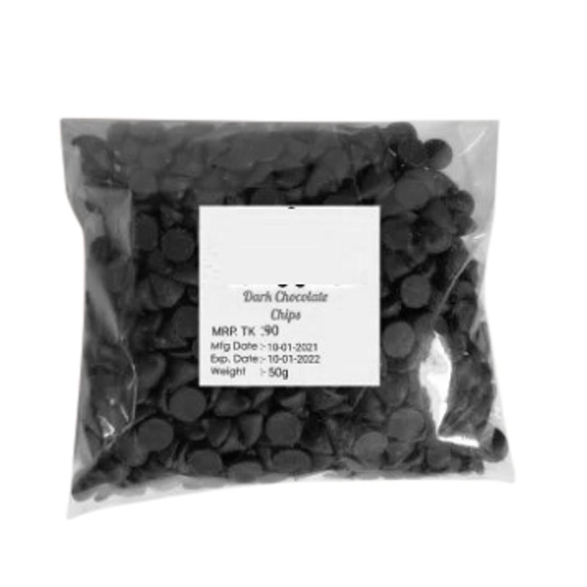 Picture of Dark Chocolate Chips/Dark Chocolate Chips - 50g