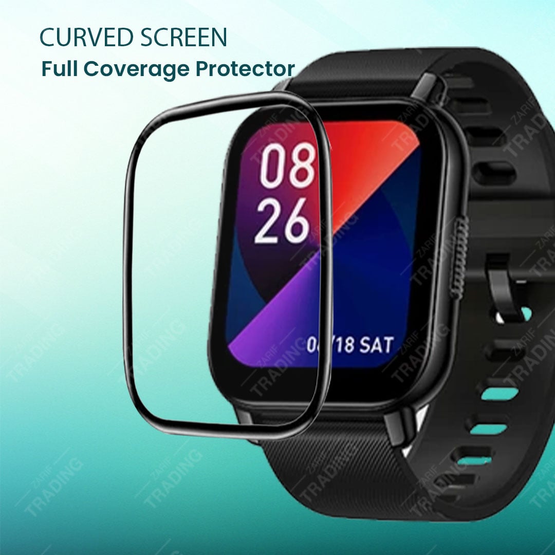 Picture of ZEBLAZE BTALK Smart Watch Full Coverage Plastic Screen Protector (5 Psc Bundle)