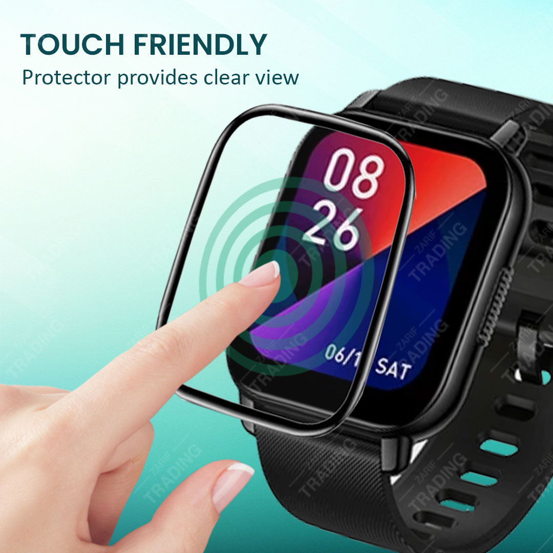 Picture of ZEBLAZE BTALK Smart Watch Full Coverage Plastic Screen Protector (5 Psc Bundle)