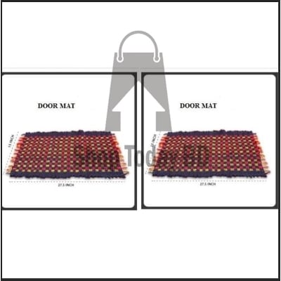 Picture of Door Mat Cotton 2 pcs -Multicolor
