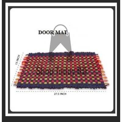 Picture of Cotton Door Mat 1pc Durable Non-Slip -Multicolor