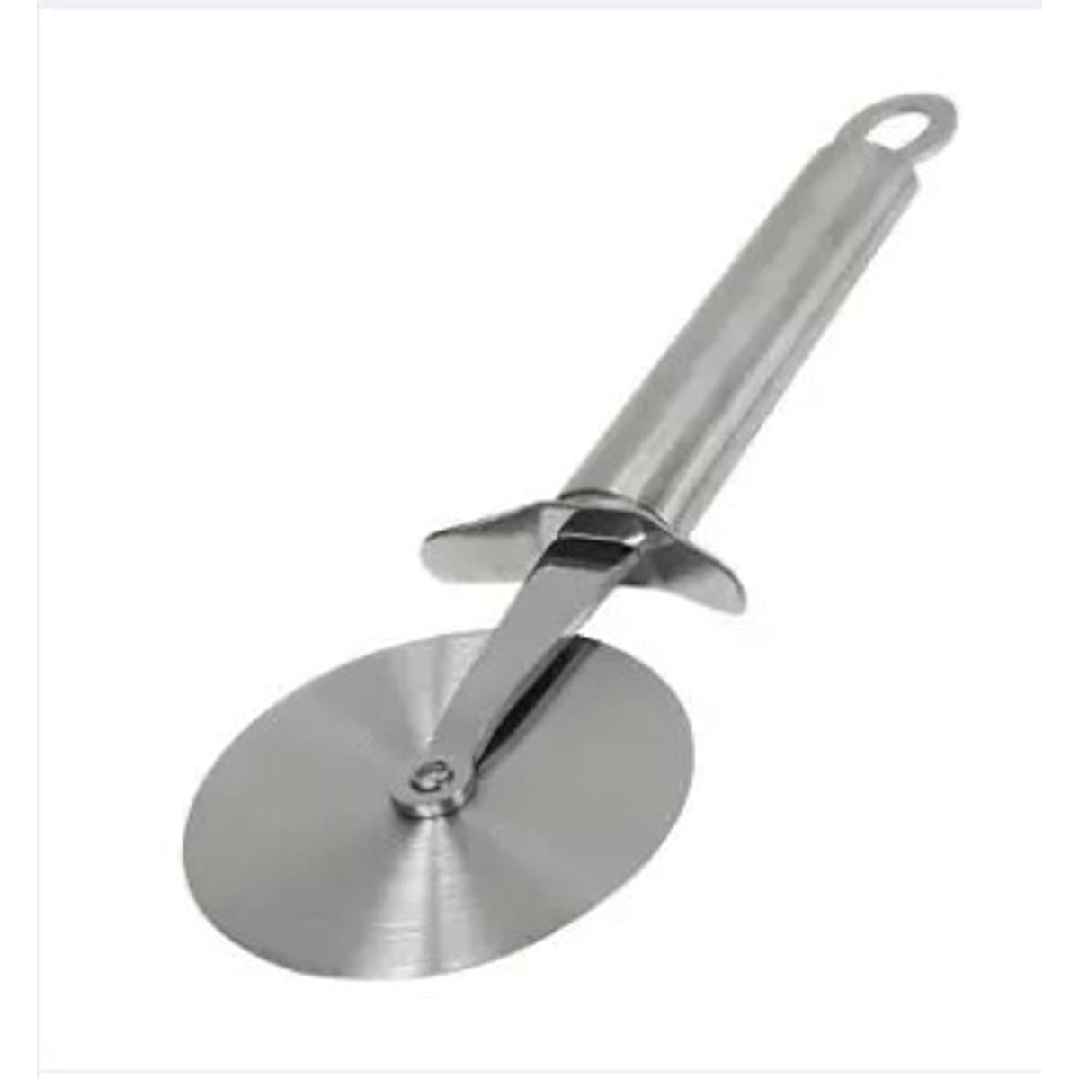 Picture of Pizza Cutter Round Shape Knife - Silver SS -Silver