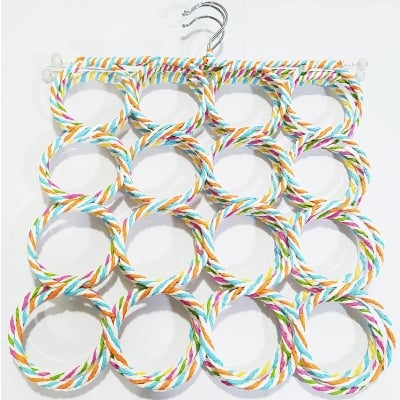 Picture of Hijab Hanger For Women  (28 holes Hard Rings) -Multicolor