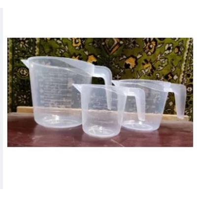 Picture of 3 Pcs Mesurment Mug set Capacity-250ml,500ml,1000 ml