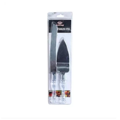 Picture of Stainless Steel Cake Knife - Silver -Silver