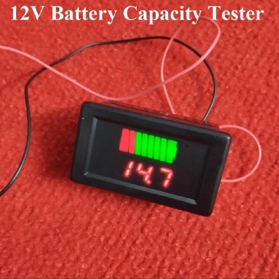 Picture of DC 12V Lead ACID Batteries Indicator Battery Capacity LED Tester Digital Voltmeter 