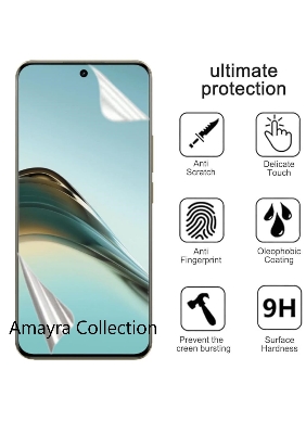 Picture of 3in1 Protector Combo Pack for Realme 13 Pro+ 5G / Realme 13 Pro Plus 5G (Front Hydrogel Screen Protector Poly + Back Hydrogel Poly Protector + 3D Camera Lens Protector)