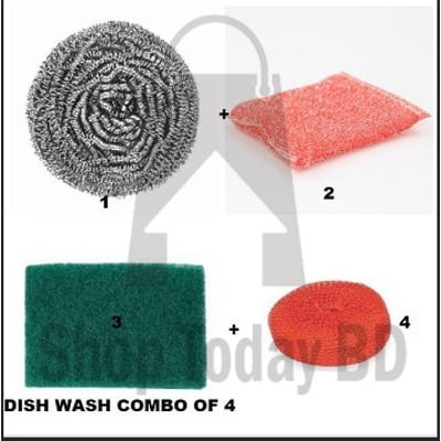 Picture of DISH WASH COMBO OF 4 -Multicolor