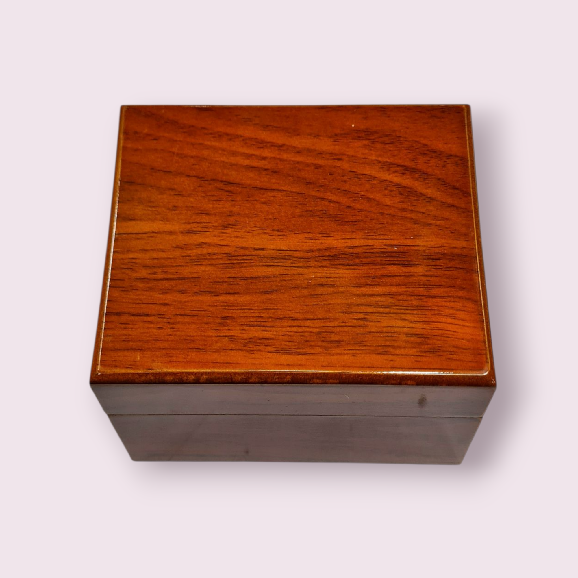 Picture of Wooden Wrist Luxury Watch Box With Pillow Red Colour