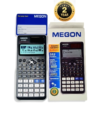 Picture of FX-991Ex 2 Years Warranty MEGON Scientifc Calculator For Students Black