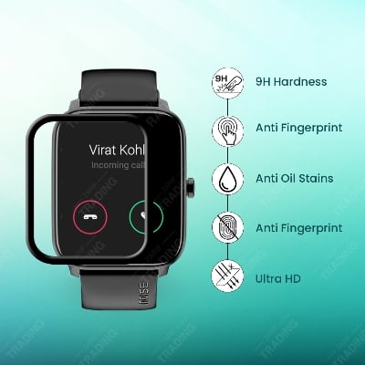 Picture of NOISE COLORFIT PULSE 3 Screen Protector Full Coverage Anti Scratch Anti-Fingerprint Automatic Scratch Repair Easy Install (1 Pc)