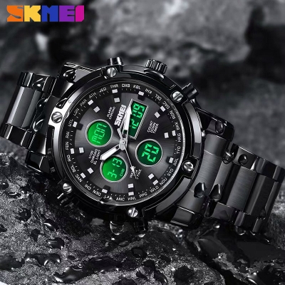 Picture of SKMEI Fashionable Quartz Waterproof Dual Display Watch 1389 