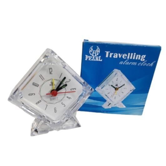 Picture of Table Alarm Clock Chanda Shape White