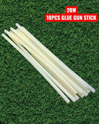 Picture of Hot Melt Glue Gun Stick 10 PCS for 20w Glue Gun / Small Gun - 10 Piece White