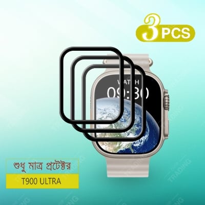 Picture of T900 ULTRA Screen Protector  Full Coverage Anti Scratch Anti Fingerprint Automatic Scratch Repair Easy Install (3 Pcs)