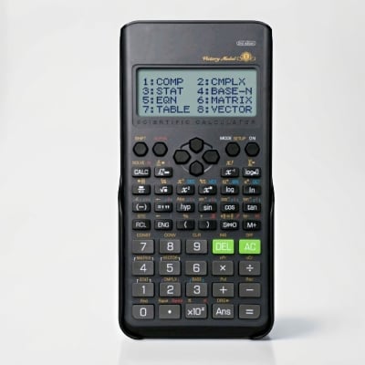 Picture of FX-991ES Plus 2 MEGON Edition 1 Years Warranty Scientific Calculator For Students Grey
