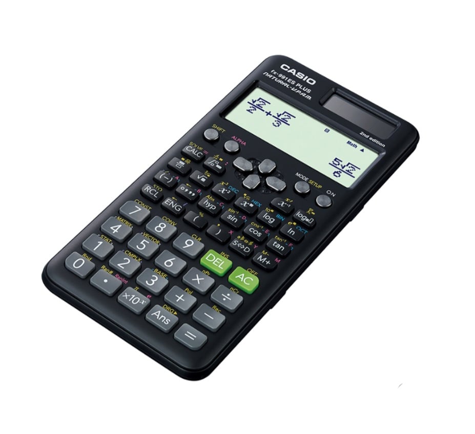 Picture of fx-991ES Plue 2 Scientific Calculator - Battery Powered-Black For Students(cpy) Black