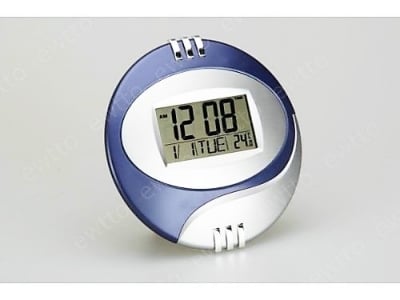 Picture of Multifunction Medium Size Digital Wall And Table Clock,Calendar Temperature Alarm Stylish Modern 