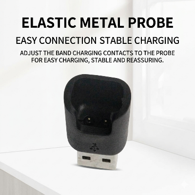 Picture of Huawei Band 4E 3E & Honor Band 4 Running 5 Basketball Edition USB Charging Cable Charger Dock (Black)