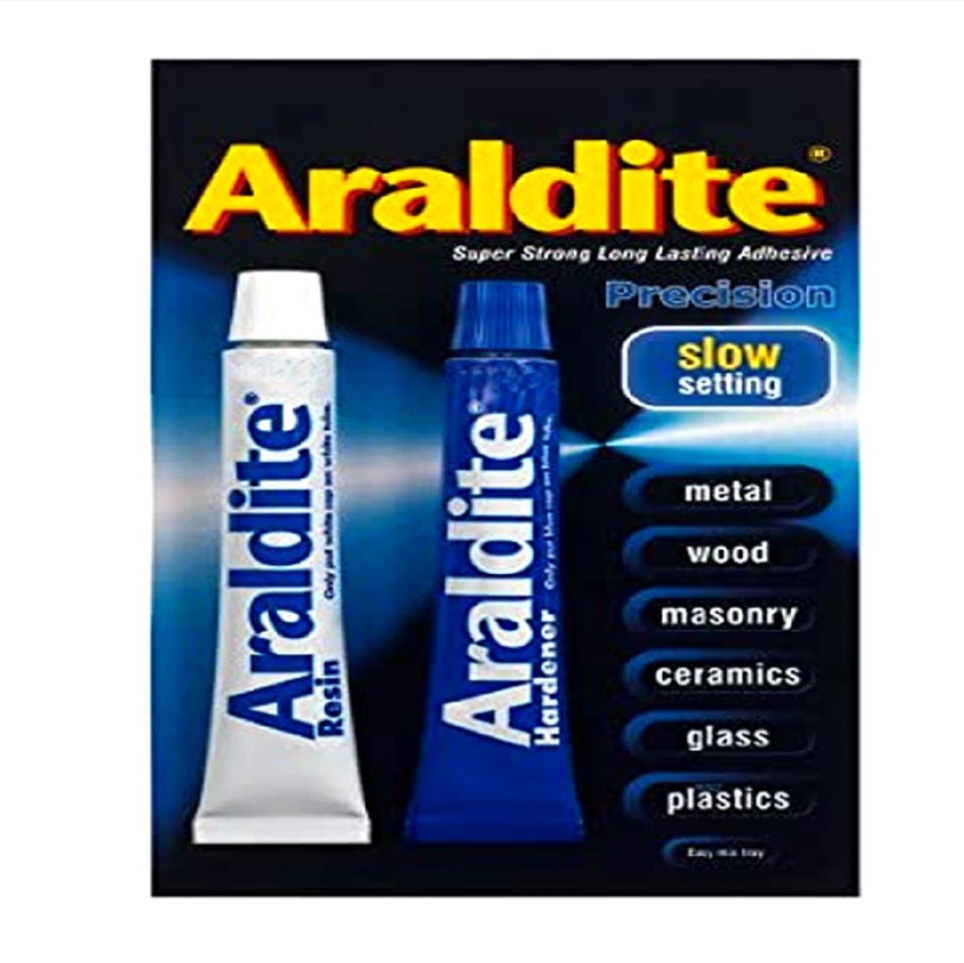 Picture of Aratite Standard Epoxy Adhesive 13gm Standard Aratite Epoxy Glue Use For Plastic Rubber Ceramic Wood Glass Metal Concrete Blue