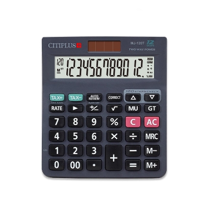 Picture of MJ-120TW Table Size Calculator Grey